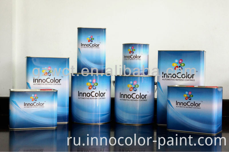 Innocolor Car Paint Refinish 1K Basecoats алюминиевые цвета